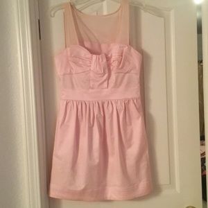 Precious Powder Pink Bebe Dress